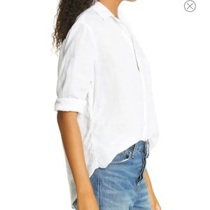 FRANK & EILEEN Eileen Linen Button-Up Shirt